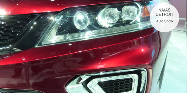 Honda Accord concept Headlamp with DRL