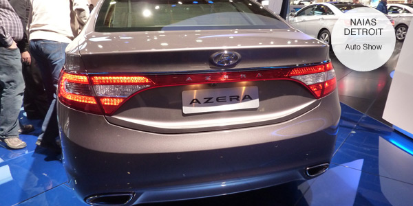 Hyundai Azera Rear View
