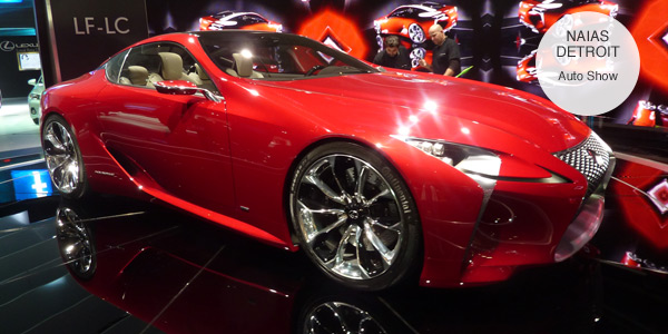 Lexus LF-LC Front View