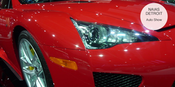 Lexus LFA Front View
