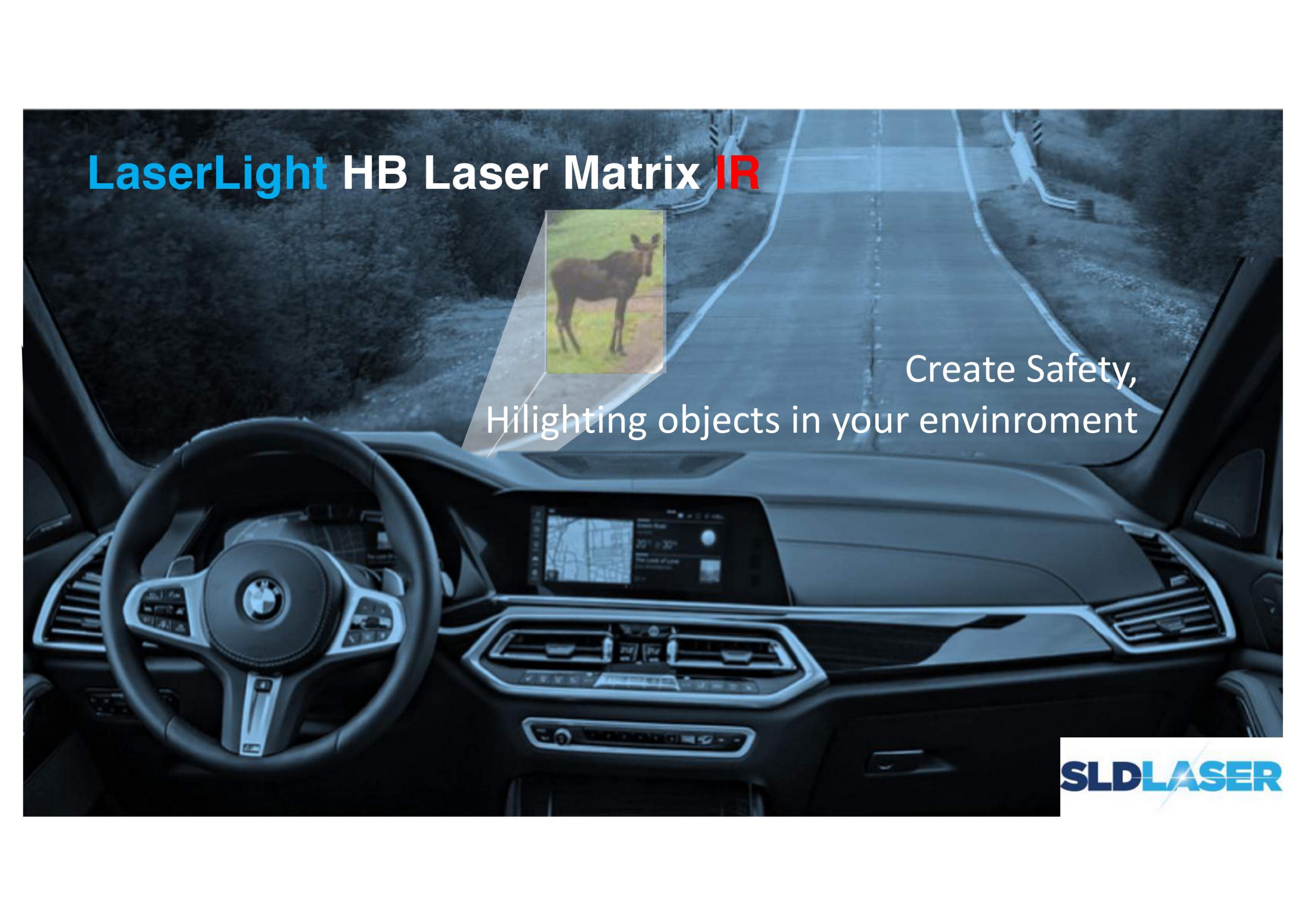 SLD Laser -white light & IR sensing SLD Laser -white light & IR sensing